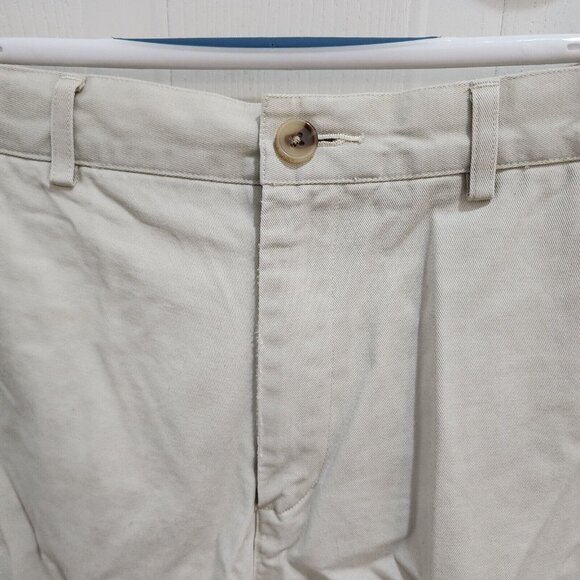 Lot of 3 Lands' End Traditional Fit Chino Shorts Size 34 100% Cotton - Picture 3 of 16